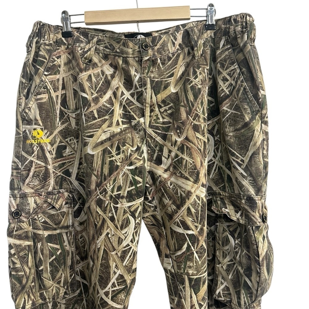 Mossy Oak Mens Camouflage Cargo Pants Size XL 40-42 Hunting Outdoors - Picture 5 of 11